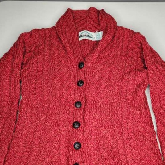 Aran Crafts Sweaters - Aran Crafts 100% Merino Wool Sweater Made In Ireland Womens Size Small